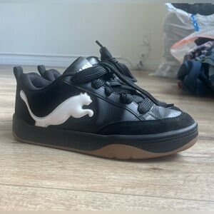 Puma  Black and White Sneakers
